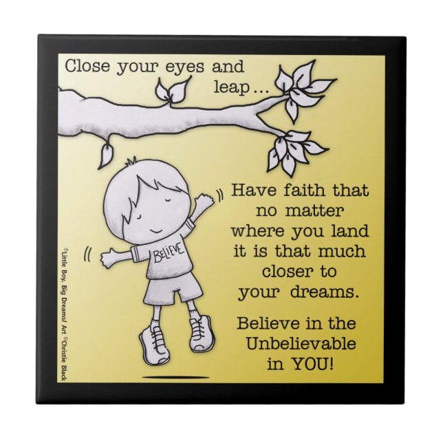 Leap of Faith Tile (Front)