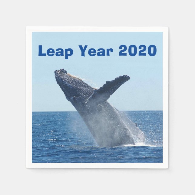 Leap Year 2020 Napkin (Front)