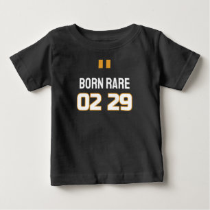 Leap Year Baby Born on Leap Day Football Style T-Shirt