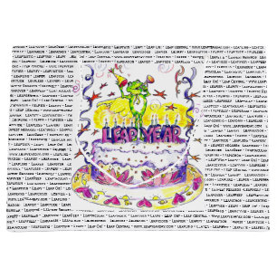 Leap Year Bag Birthday Cake