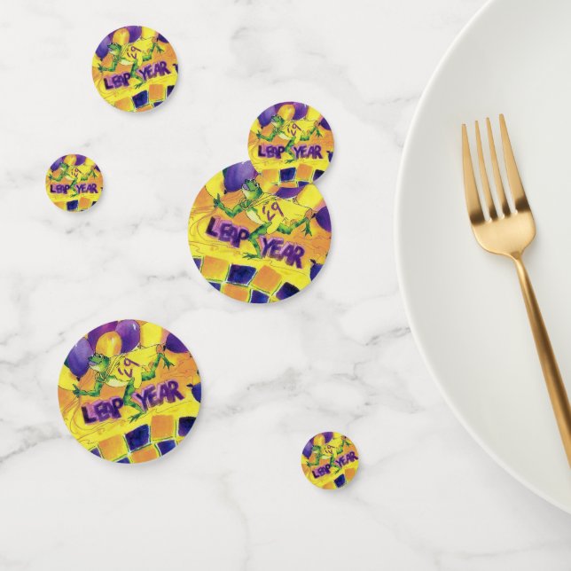 LEAP YEAR CONFETTI (Group)