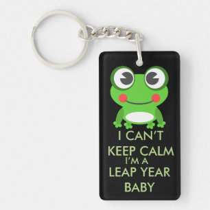 Leap Year/ Leap Day Baby Keychain
