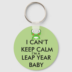 Leap Year/ Leap Day Baby Keychain