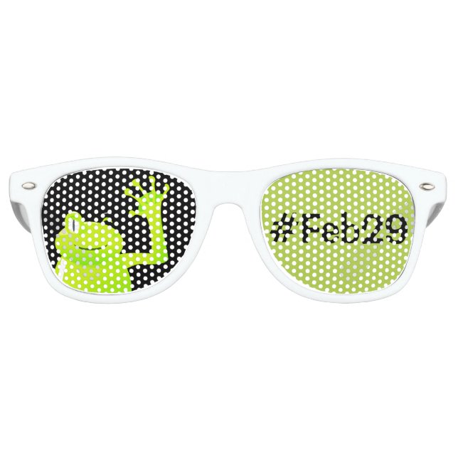 Leap Year/ Leap Day Baby Sunglasses (Front)