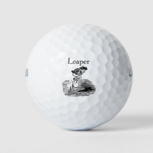Leap Year Leaper Birthday Golf Balls