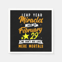 Leap Year Miracles February 29 Birthday Gift