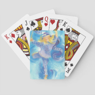 LEAP YEAR RIBBON DANCER PLAYING CARDS