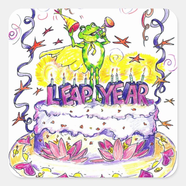Leap Year Sticker (Front)