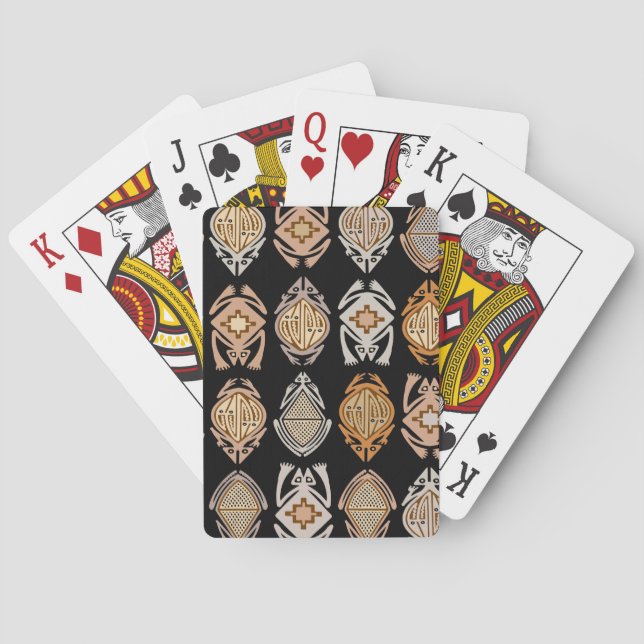 Leapin' Frogs Playing Cards (Back)