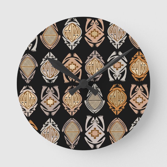 Leapin' Frogs Round Clock (Front)