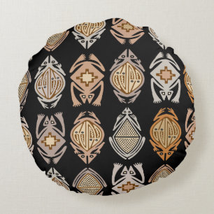 Leapin' Frogs Round Cushion