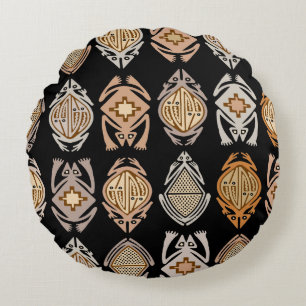 Leapin' Frogs Round Cushion