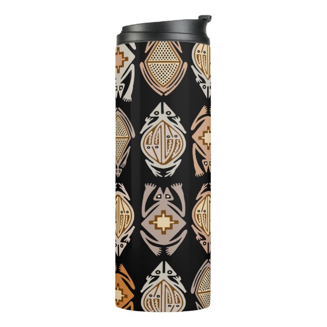 Leapin' Frogs Thermal Tumbler (Rotated Left)