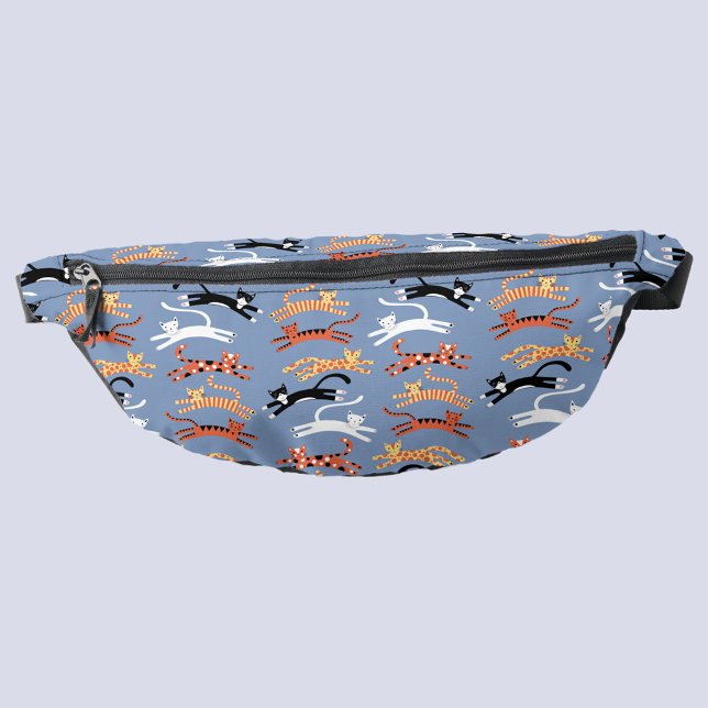 Leaping Cats Bum Bags (Leaping cats fun fanny pack)
