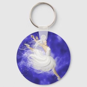 Leaping Dancer Key Ring