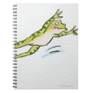 Leaping Frog 2 Spiral Notebook