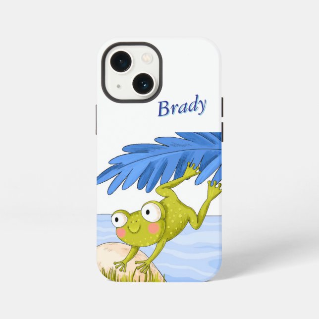 Leaping Frog Apple iPhone 13 mini Case (Back)