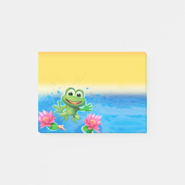 Leaping Frog Post-it Note block (Front)