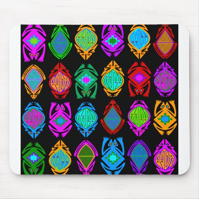 Leaping Frogs Mouse Pad (Front)