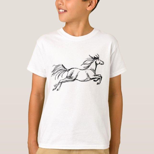 Leaping Horse T-Shirt (Front)