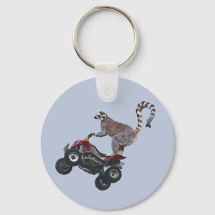 Leaping Lemur Keyring