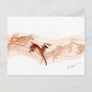 Leaping! Postcard