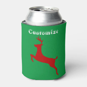 Leaping Red Deer Thunder_Cove Can Cooler