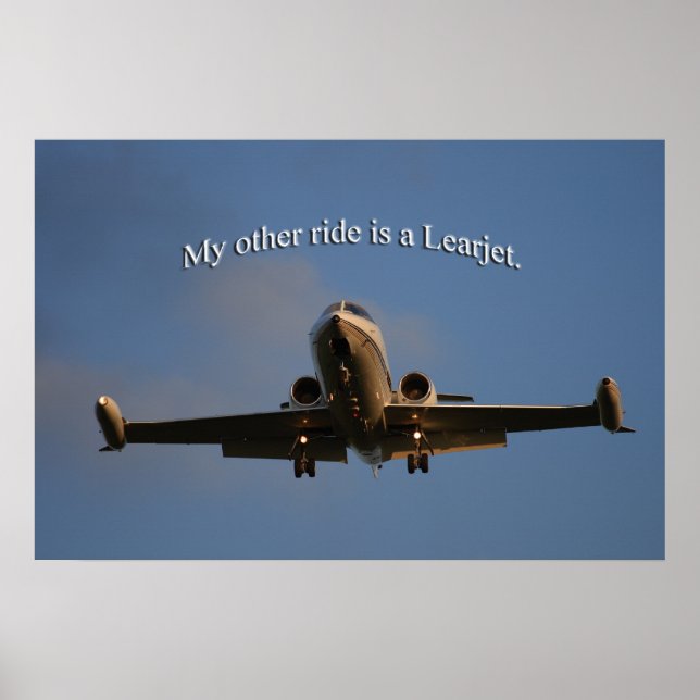 Learjet Poster (Front)