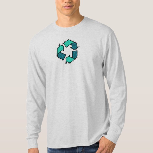 Learn About Recycling - Earth Day T-Shirt (Front)