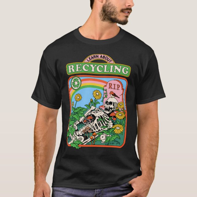 Learn About Recycling T-Shirt (Front)