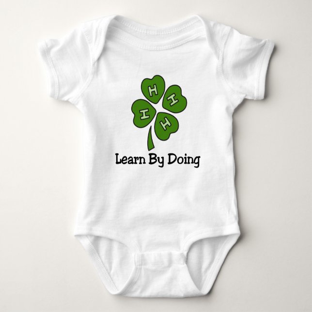 Learn By Doing Baby Bodysuit (Front)
