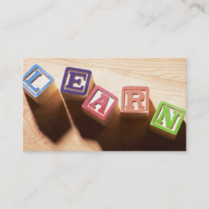 LEARN EDUCATORS BUSINESS CARD