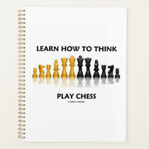 Learn How To Think Play Chess Reflective Chess Set Planner