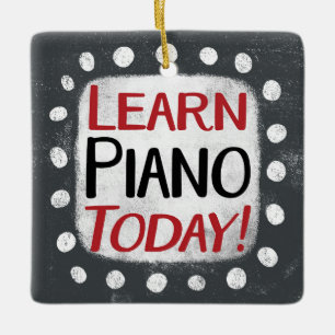 Learn Piano Today Ornament