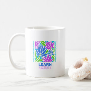 Learn Shine Back To School Teacher Coffee Mug