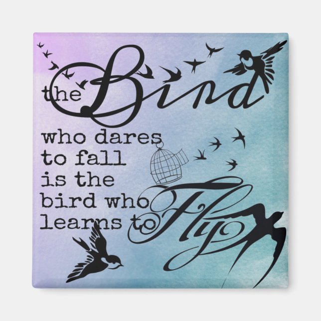 Learn to Fly Magnet (Front)