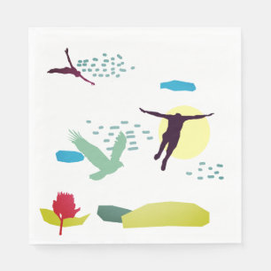 Learn to fly napkin