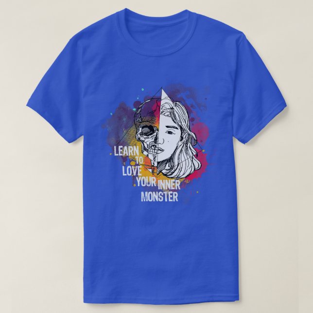 Learn to love your inner Monster Premium T-Shirt ( (Design Front)