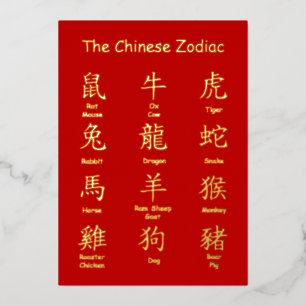 Learn to Read Chinese Zodiac Animals New Year