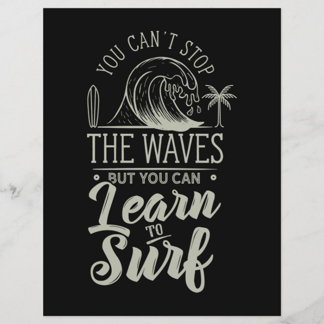 Learn To Surf (Front)