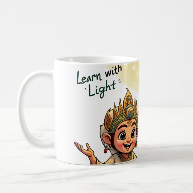 Learn with Light Coffee Mug (Left)