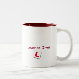 LEARNER DIVE - Customised Two-Tone Coffee Mug