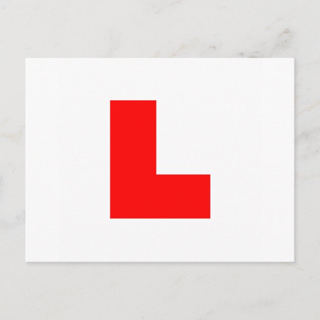 Learner Symbol Postcard (Front)