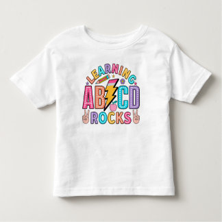 Learning ABCD Toddler T-Shirt