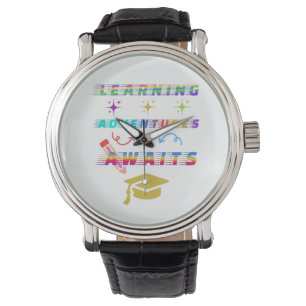 Learning Adventure Awaits, first School Day Watch