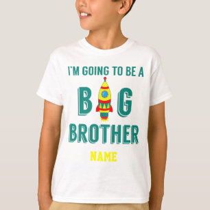 Learning Candy Big Brother Cute Rocket T-Shirt