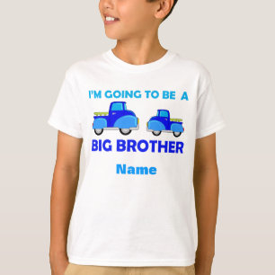 Learning Candy Big Brother Cute Truck Personalised T-Shirt