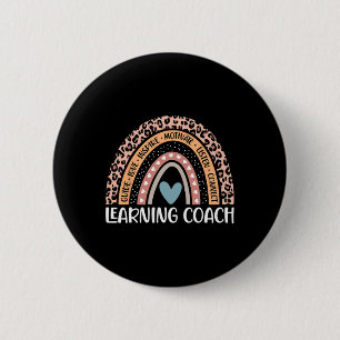 Learning Coach 100th Day Of School Learning Teache 6 Cm Round Badge