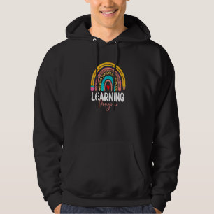 Learning Designer Leopard Rainbow Back To School Hoodie