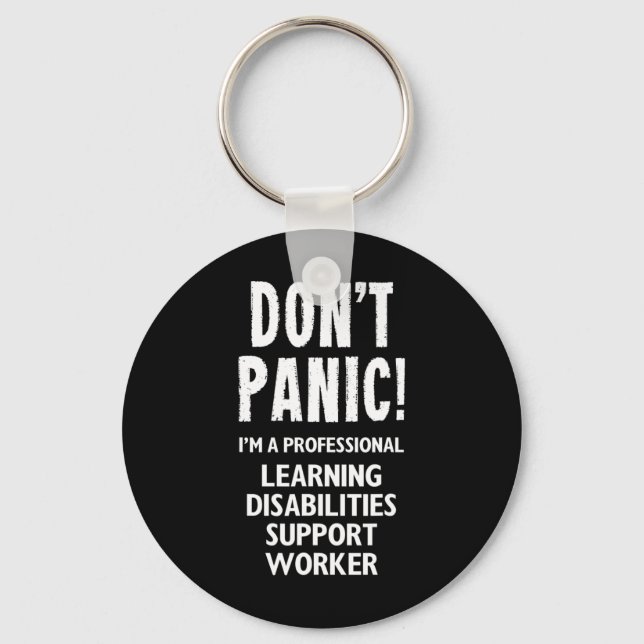 Learning Disabilities Support Worker  Key Ring (Front)